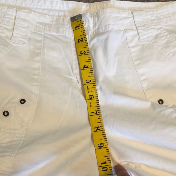 Style & Co. White Cotton Capris - Picture 5 of 8